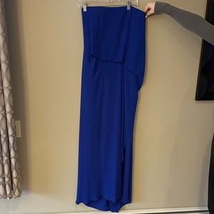 Royal Blue BCBG Strapless Dress